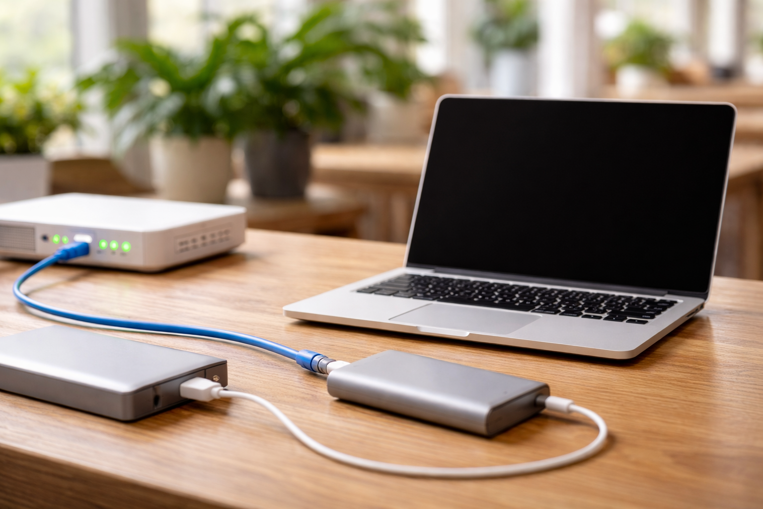 Coworking setup and reliable internet